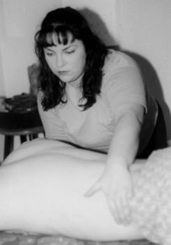 Photo of Michele Demonstrating Massage