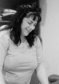 Photo of Michele Demonstrating Massage